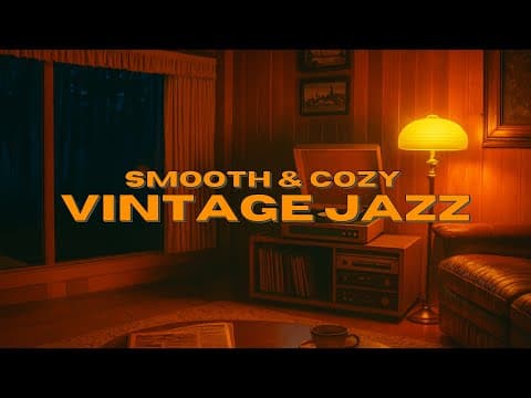 After a Long Day, Relax with Vintage Jazz — Cozy Late Night Mood